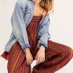 NWT Free People Harem Lure Jumpsuit